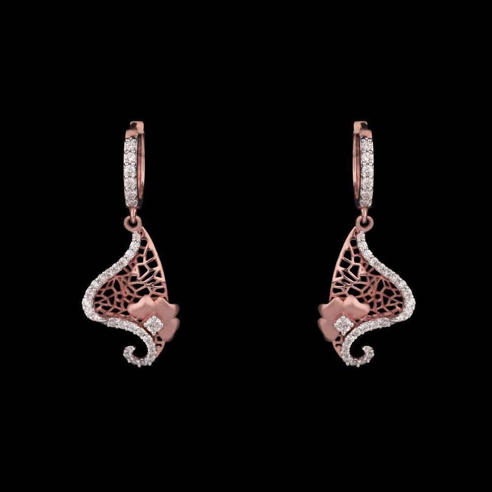 14K Rose Gold Diamond Jewellery - 0.43ct SI-IJ