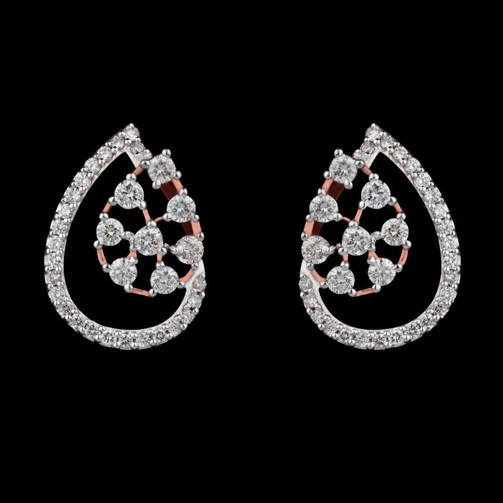 14K Rose Gold Diamond Jewellery - 0.45ct SI-IJ