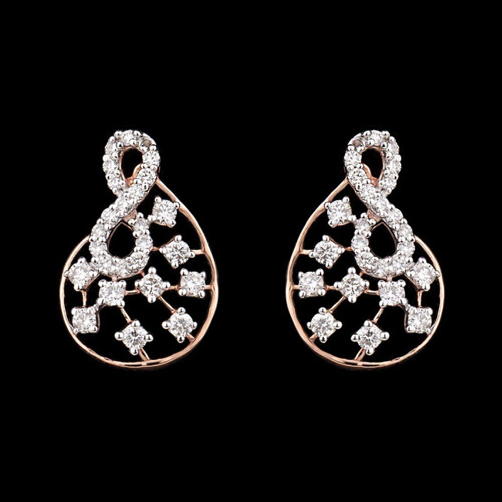 14K Rose Gold Diamond Jewellery - 0.33ct SI-IJ