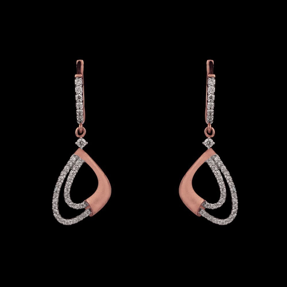 14K Rose Gold Diamond Jewellery - 0.34ct SI-IJ