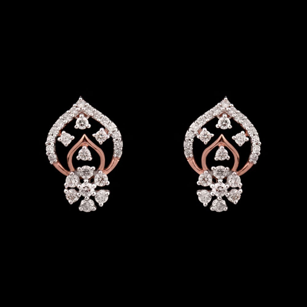 14K Rose Gold Diamond Jewellery - 0.43ct SI-IJ