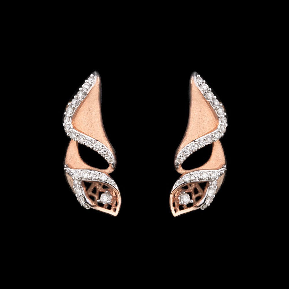 14K Rose Gold Diamond Jewellery - 0.37ct SI-IJ
