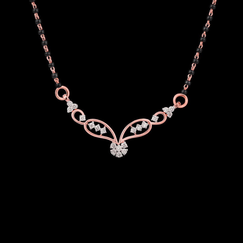 14K Rose Gold Diamond Tanmaniya - 0.31ct VVS-VS-IJ