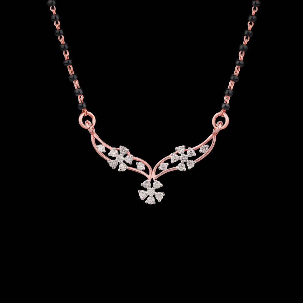 14K Rose Gold Diamond Tanmaniya - 0.35ct VVS-VS-IJ