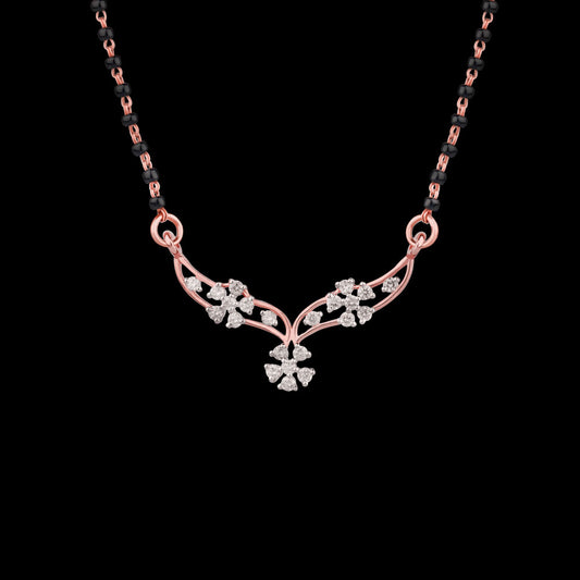 14K Rose Gold Diamond Tanmaniya - 0.35ct VVS-VS-IJ