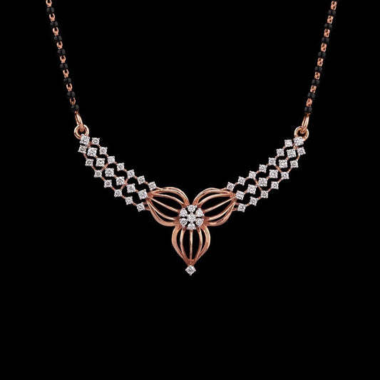14K Rose Gold Diamond Tanmaniya - 0.66ct VS-GH