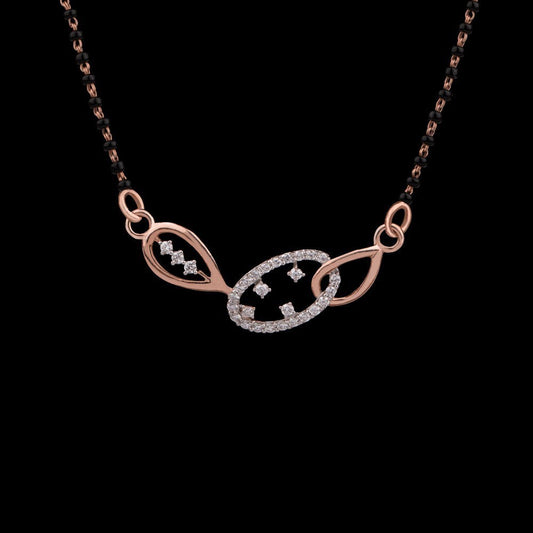 14K Rose Gold Diamond Tanmaniya - 0.29ct VVS-EF