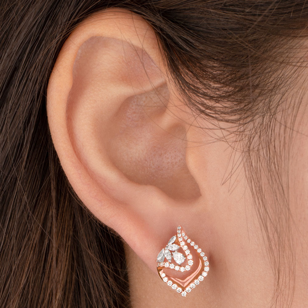 14K Rose Gold Diamond Jewellery - 0.78ct SI-GH