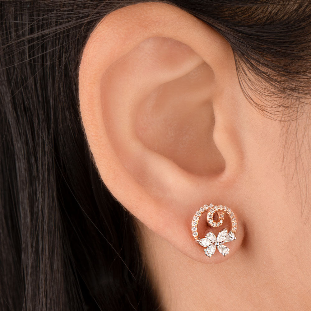 14K Rose Gold Diamond Jewellery - 0.62ct SI-GH