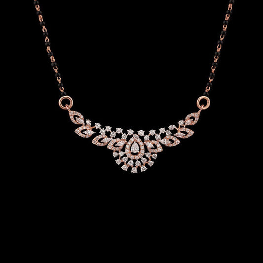 14K Rose Gold Diamond Tanmaniya - 1.04ct VS-GH