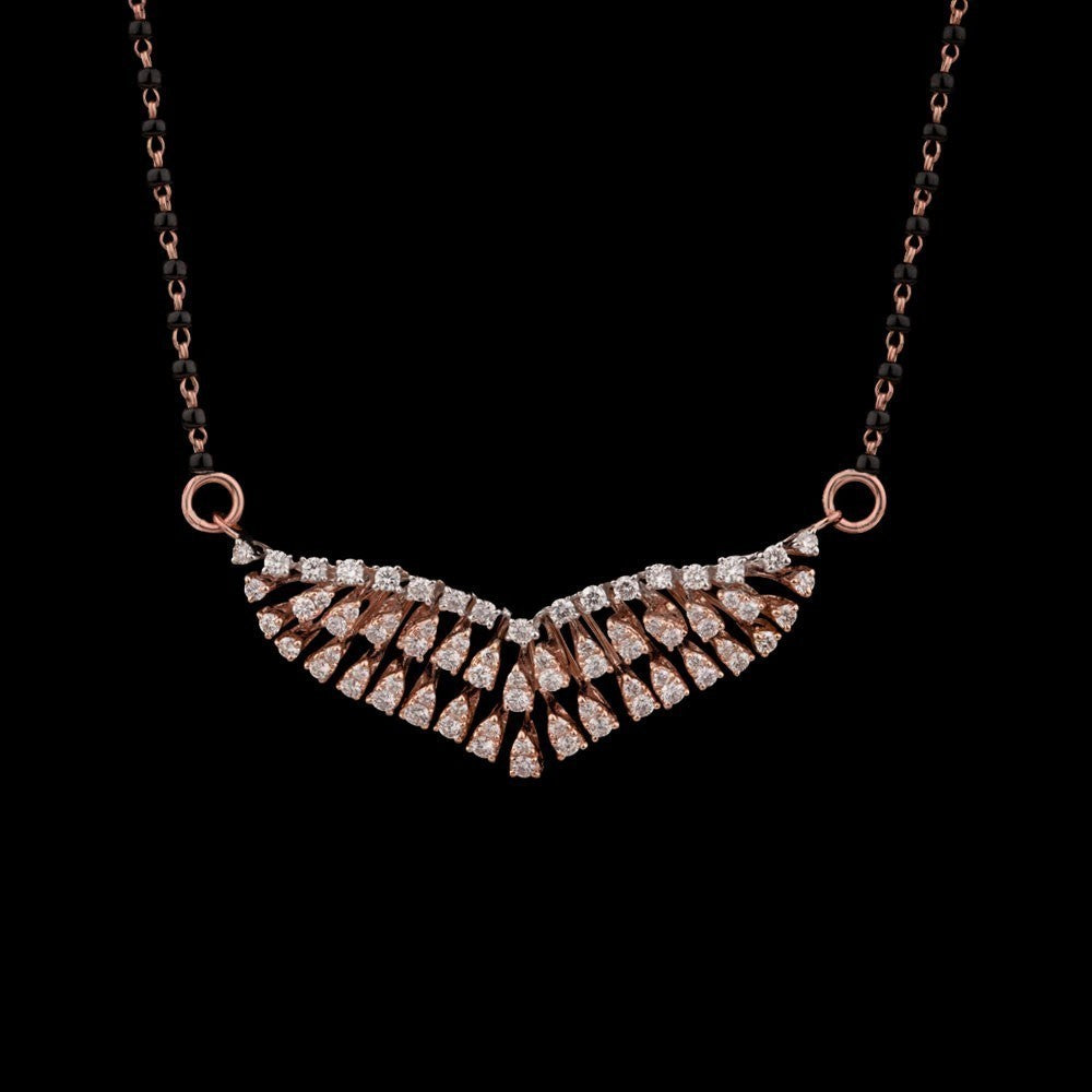 14K Rose Gold Diamond Tanmaniya - 1.09ct SI-GH