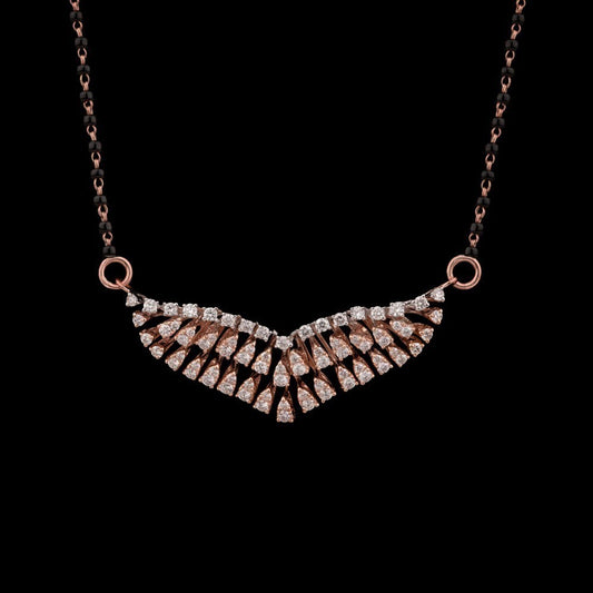 14K Rose Gold Diamond Tanmaniya - 1.09ct SI-GH