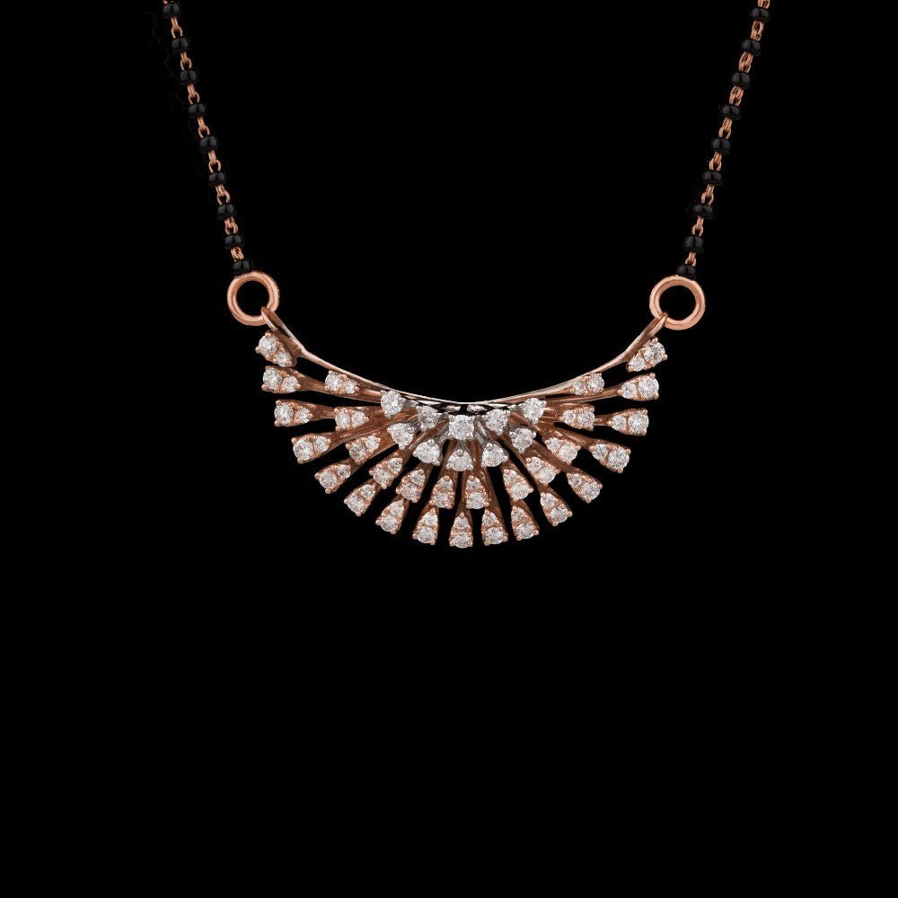 18K Rose Gold Diamond Tanmaniya - 0.94ct VS-SI-GH