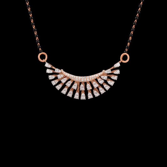 18K Rose Gold Diamond Tanmaniya - 0.9ct VS-SI-GH