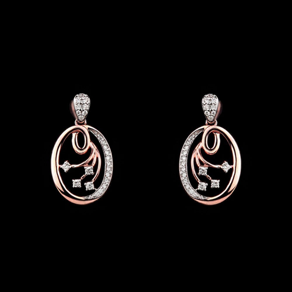 14K Rose Gold Diamond Jewellery - 0.25ct VS-GH