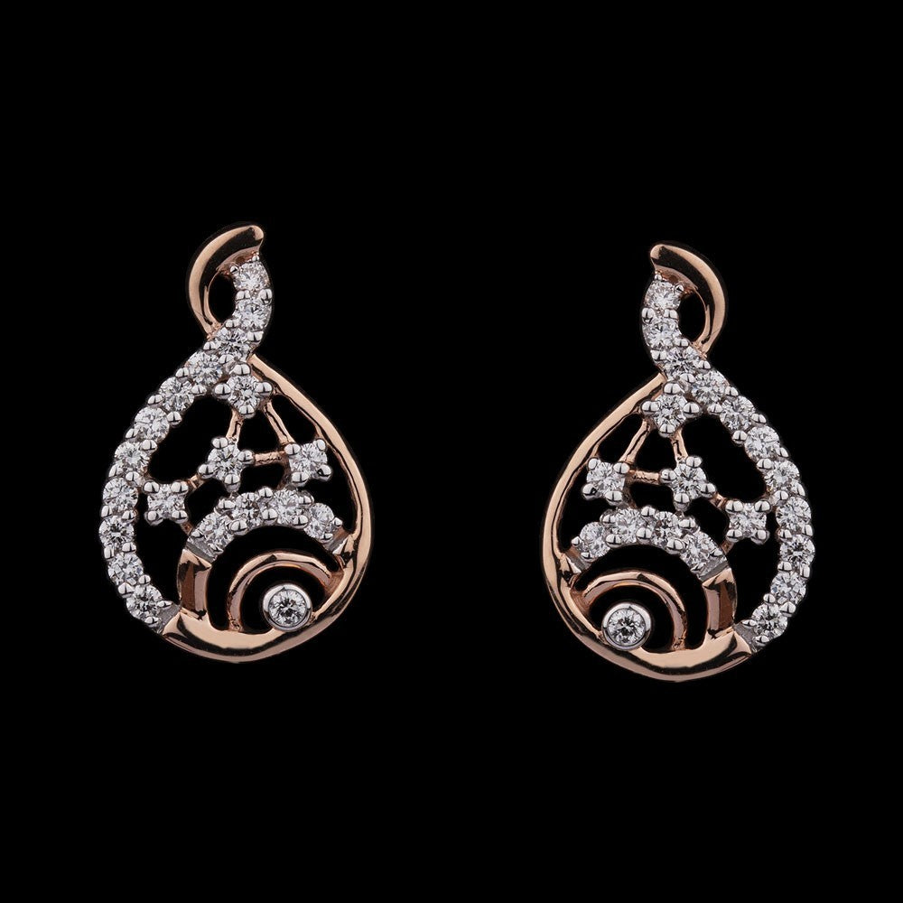 14K Rose Gold Diamond Jewellery - 0.36ct VS-GH