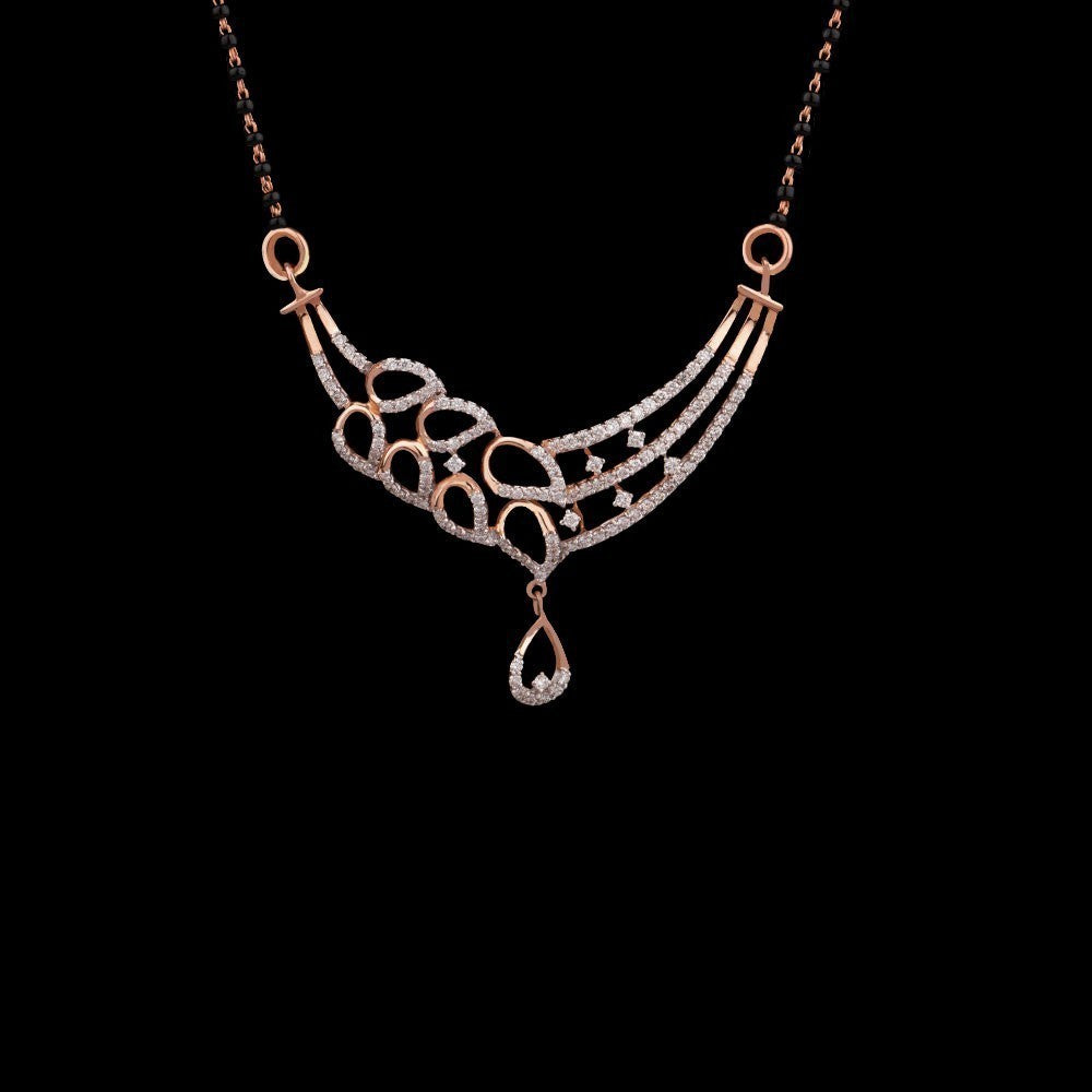 14K Rose Gold Diamond Tanmaniya - 0.72ct VS-GH