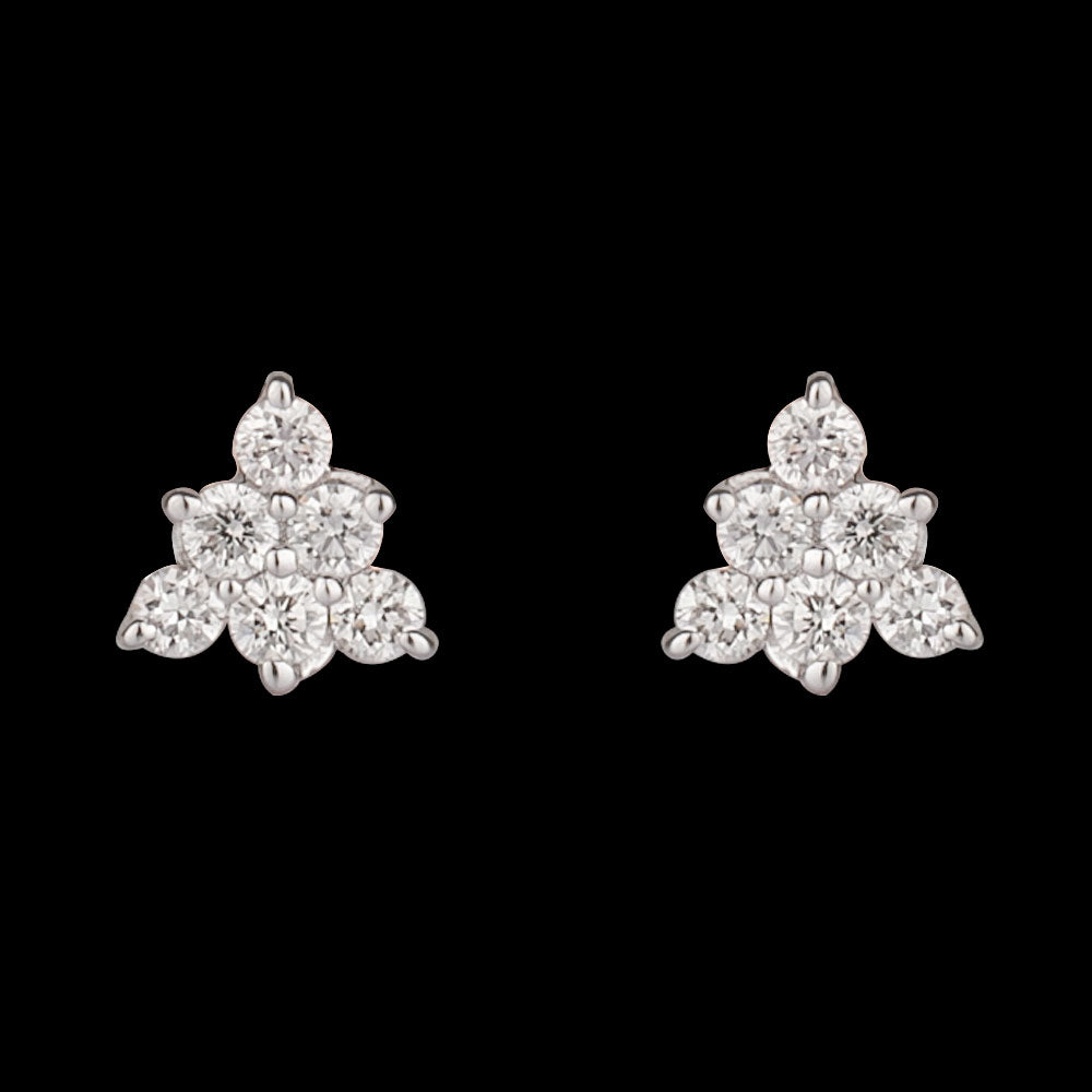 14K Rose Gold Diamond Earrings - 0.23ct SI-GH