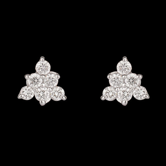 14K Rose Gold Diamond Earrings - 0.23ct SI-GH