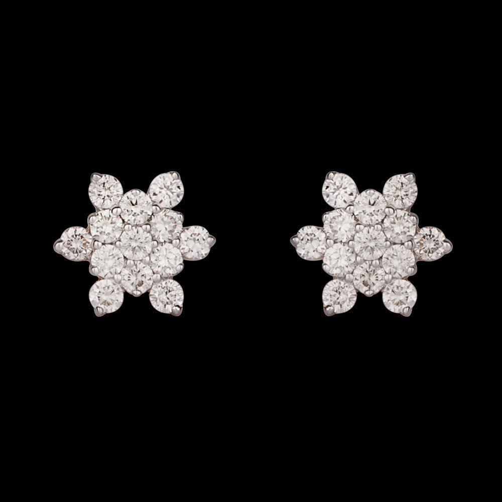 14K Rose Gold Diamond Earrings - 0.4ct VVS-VS-HI