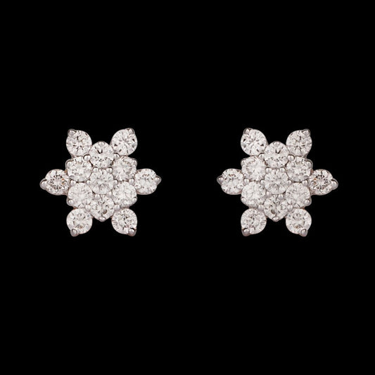14K Rose Gold Diamond Earrings - 0.4ct VVS-VS-HI