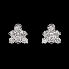 14K Rose Gold Diamond Earrings - 0.25ct SI-GH
