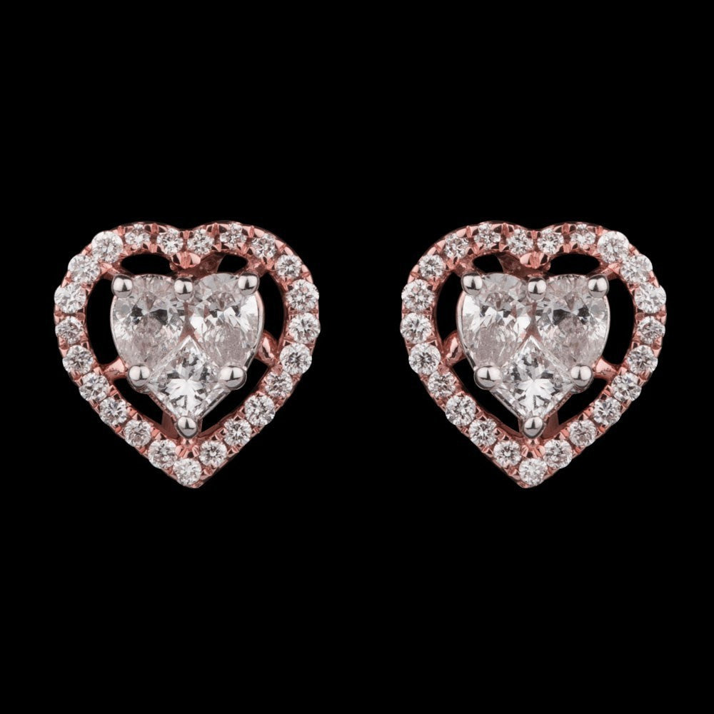 14K Rose Gold Diamond Jewellery - 0.72ct VS-FG