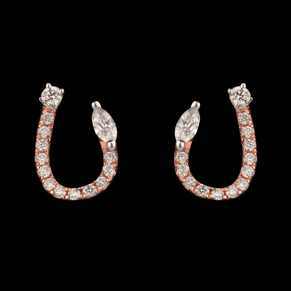 14K Rose Gold Diamond Jewellery - 0.25ct SI-IJ