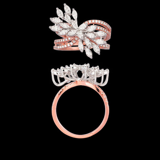14K Rose Gold Diamond Ring - 1.977ct SI-GH