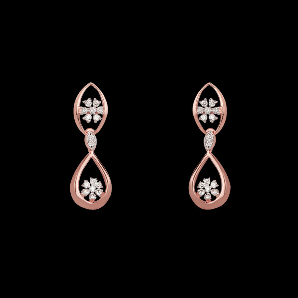 14K Rose Gold Diamond Jewellery - 0.494ct VVS-VS-GH