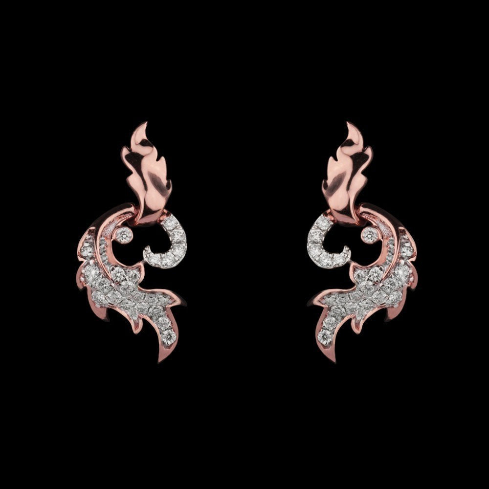 14K Rose Gold Diamond Jewellery - 0.27ct VVS-VS-GH