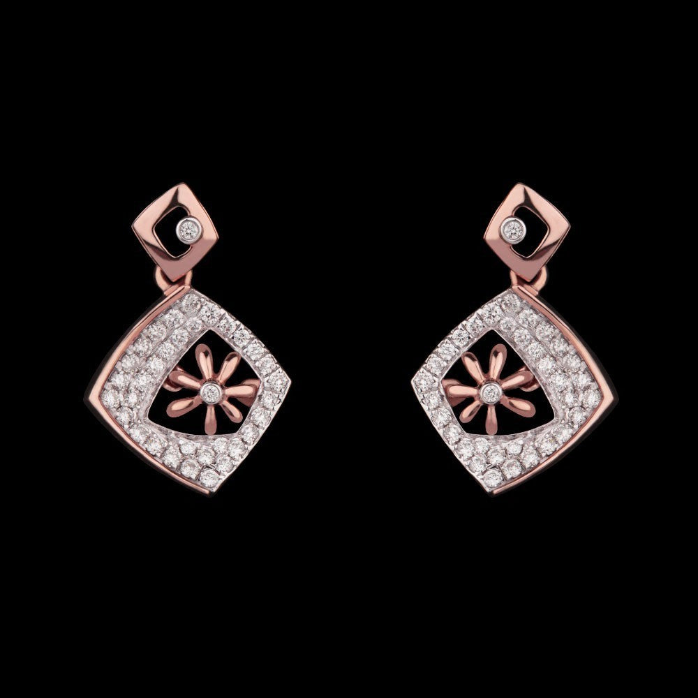 18K Rose Gold Diamond Jewellery - 0.51ct VVS-VS-GHI