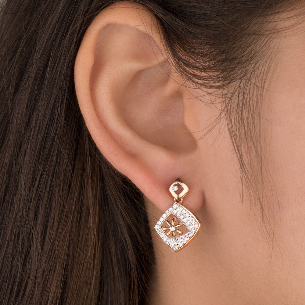 18K Rose Gold Diamond Jewellery - 0.51ct VVS-VS-GHI