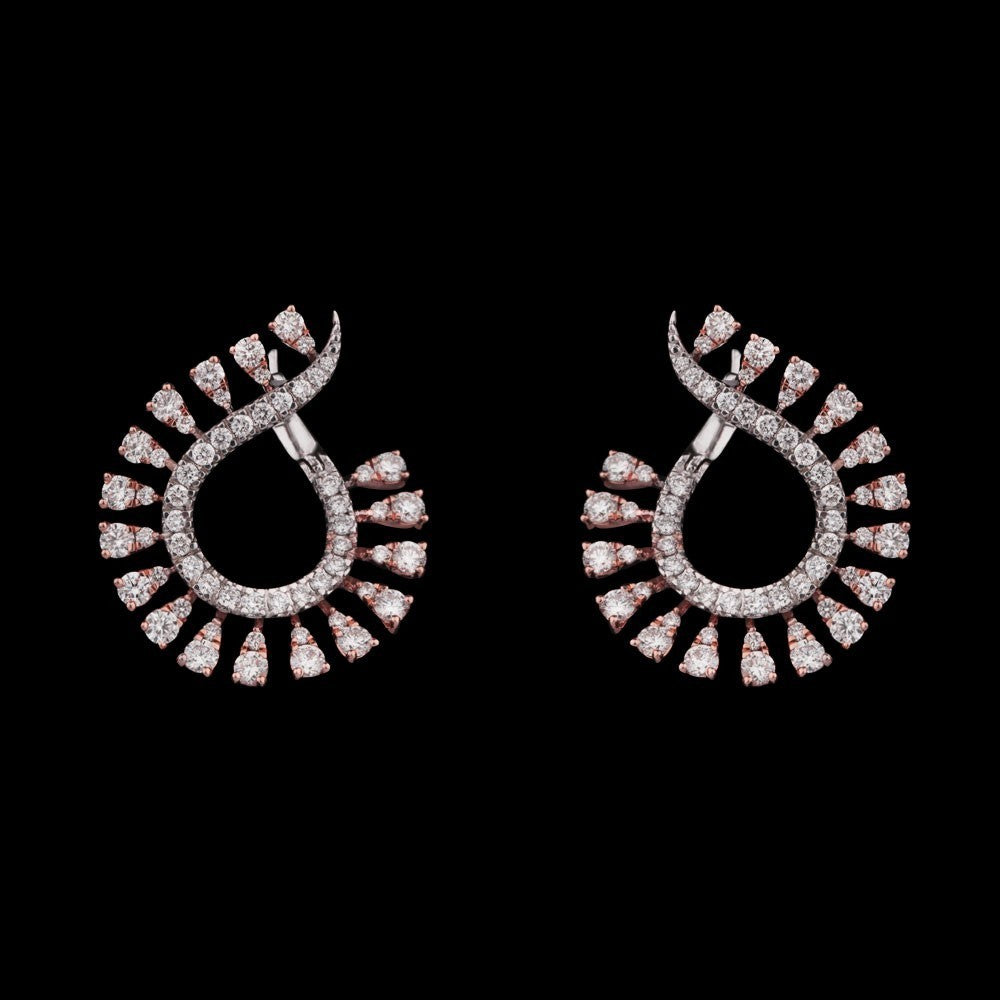 14K Rose Gold Diamond Jewellery - 2.29ct VVS-VS-GHI