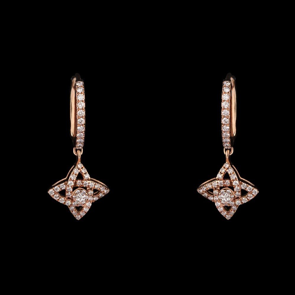 14K Rose Gold Diamond Jewellery - 0.66ct VVS-VS-HI