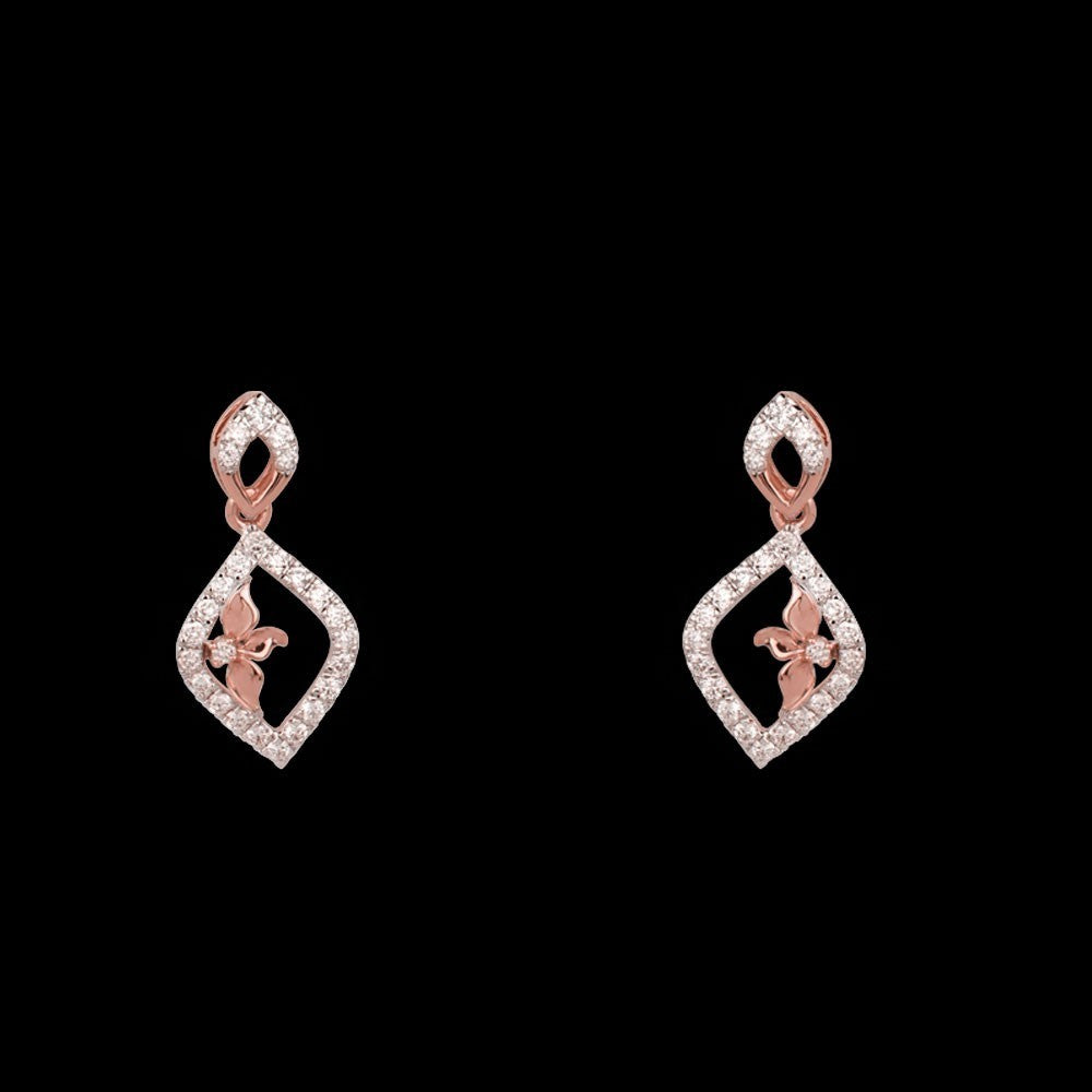 14K Rose Gold Diamond Jewellery - 0.56ct VVS-VS-GH
