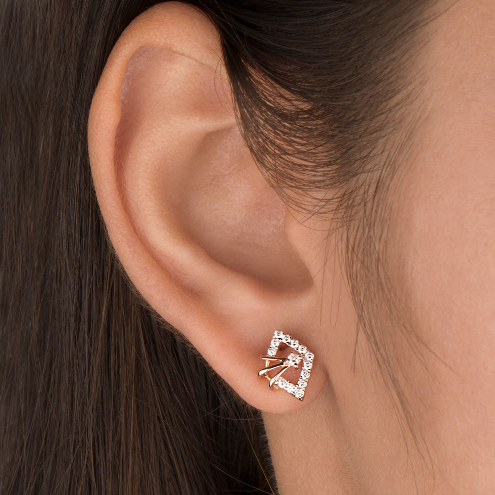 14K Rose Gold Diamond Jewellery - 0.27ct VVS-VS-GH