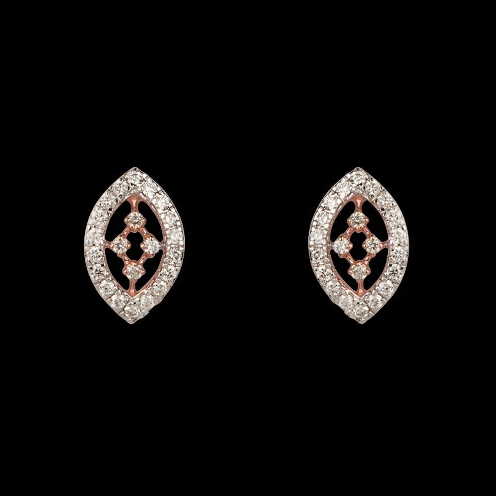 14K Rose Gold Diamond Jewellery - 0.37ct VVS-VS-GH