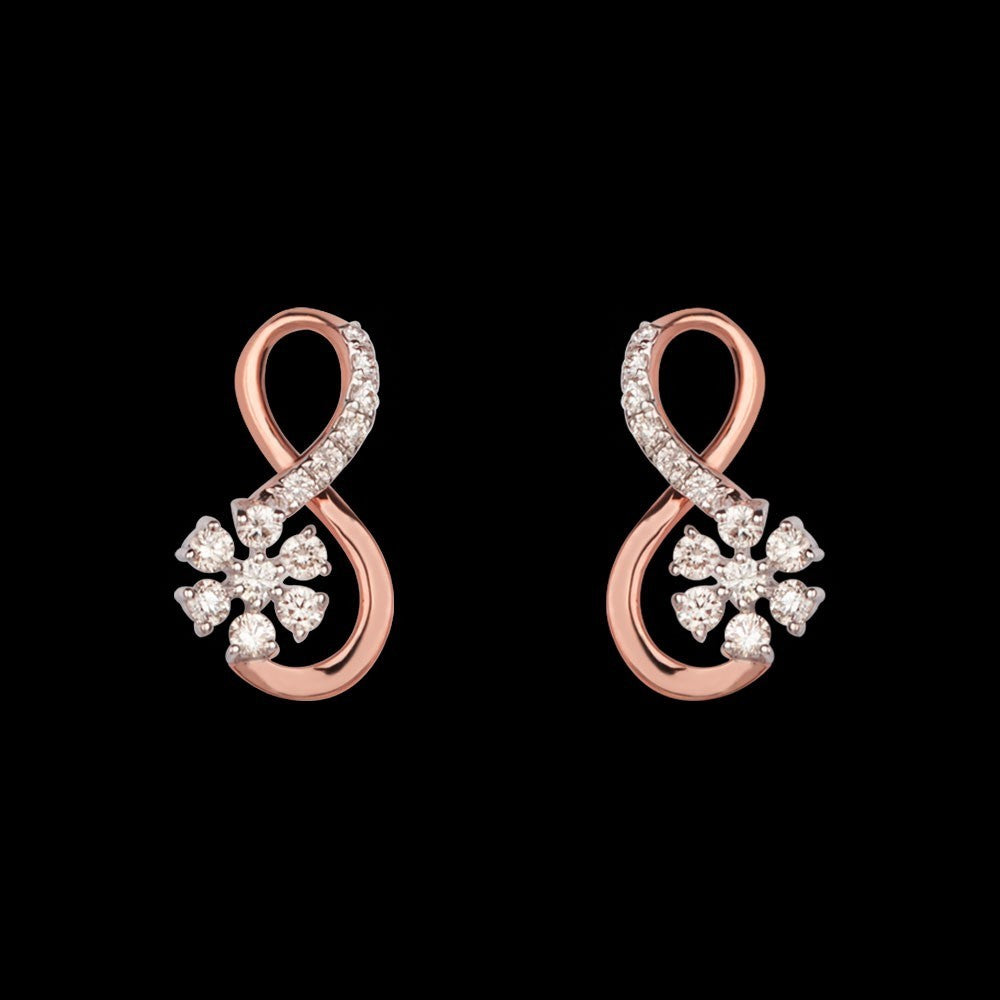 14K Rose Gold Diamond Jewellery - 0.4ct VVS-VS-GH