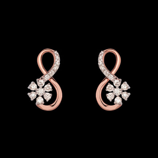 14K Rose Gold Diamond Jewellery - 0.4ct VVS-VS-GH