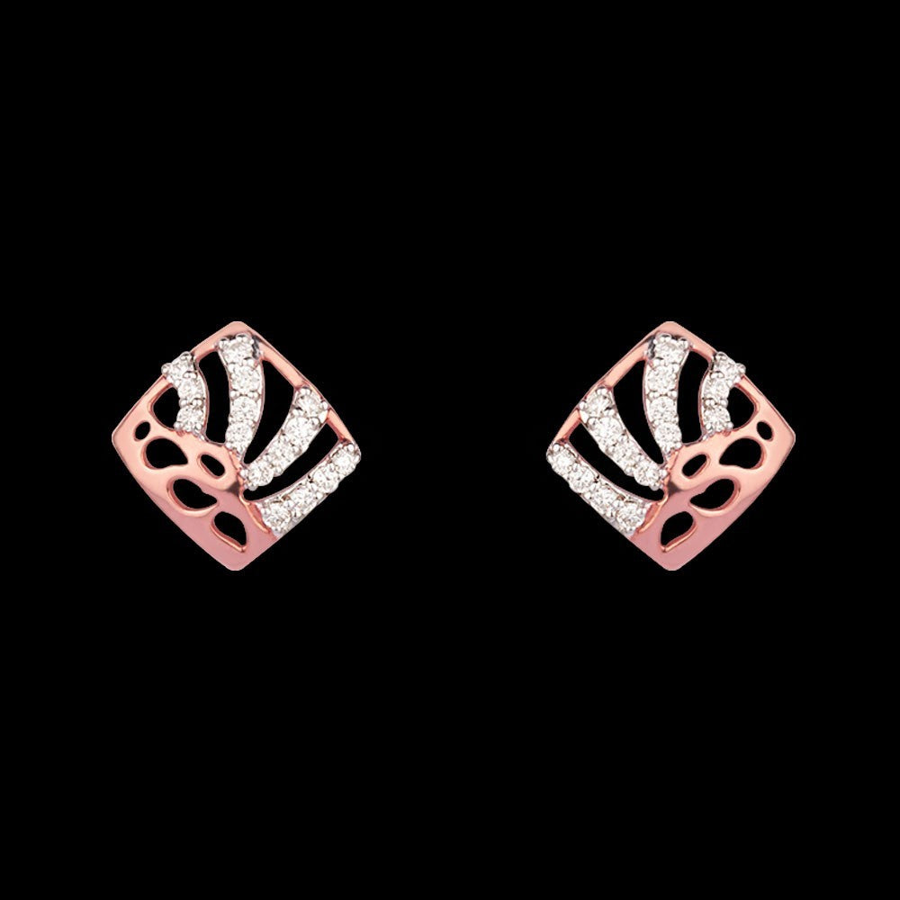 14K Rose Gold Diamond Jewellery - 0.28ct VVS-VS-GH