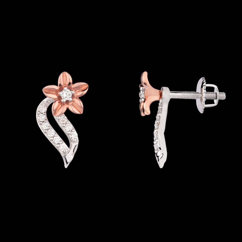 14K Rose Gold Diamond Jewellery - 0.15ct VVS-VS-GH