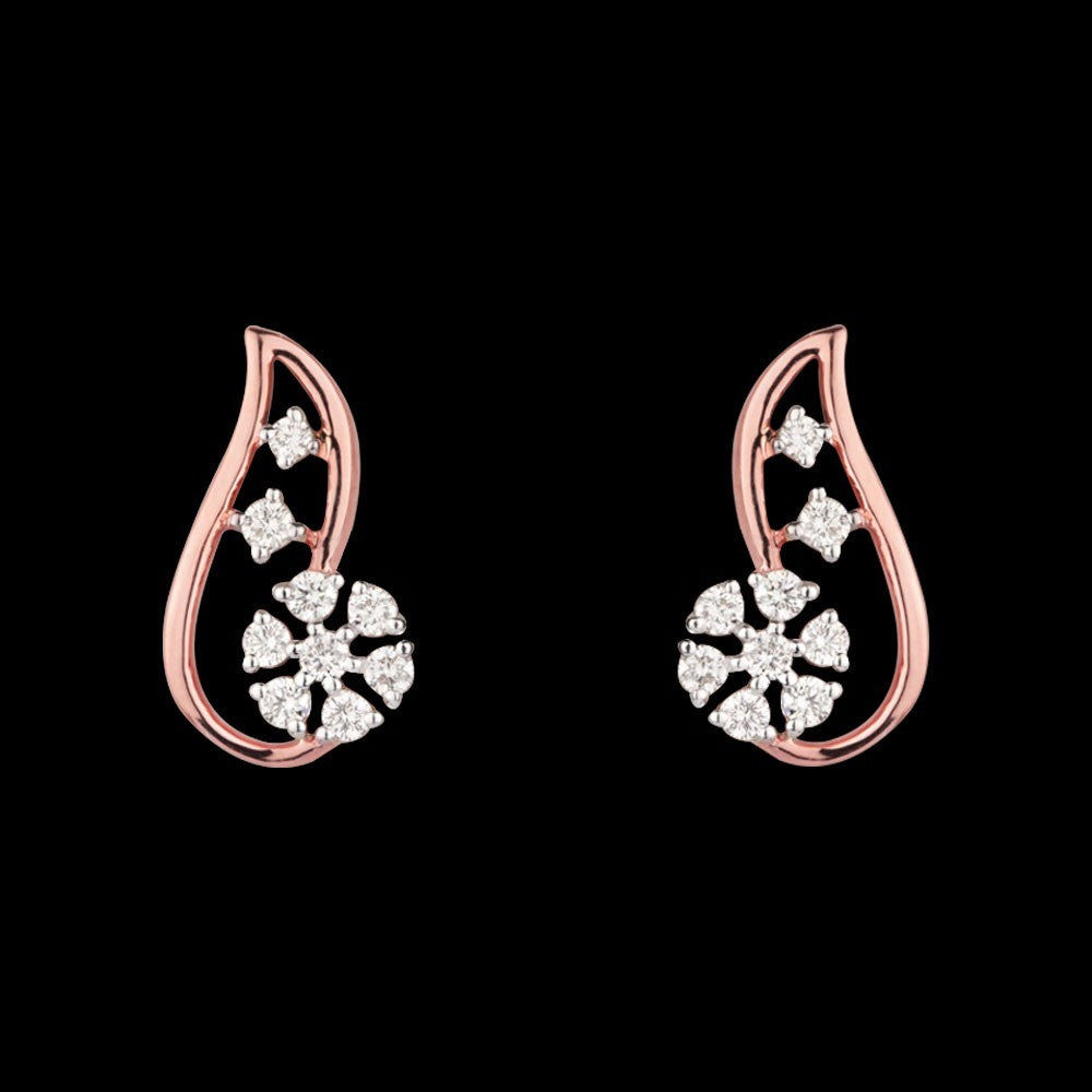 14K Two Tone Gold Diamond Jewellery - 0.34ct VVS-VS-IJ