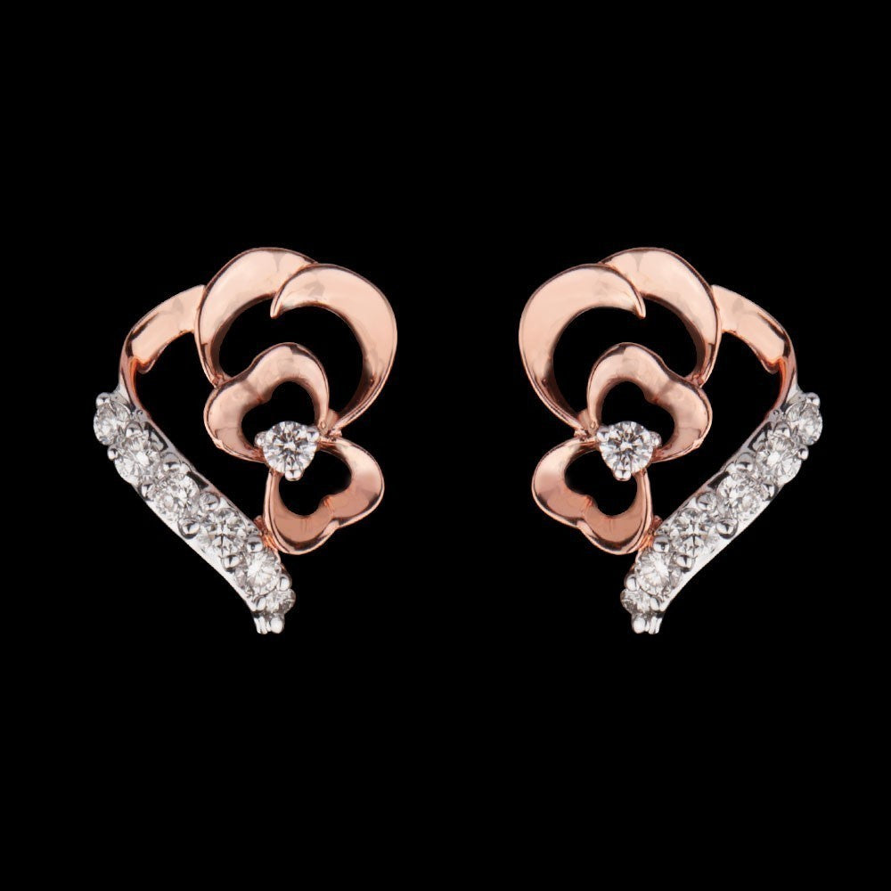 14K Rose Gold Diamond Jewellery - 0.24ct VVS-VS-IJ