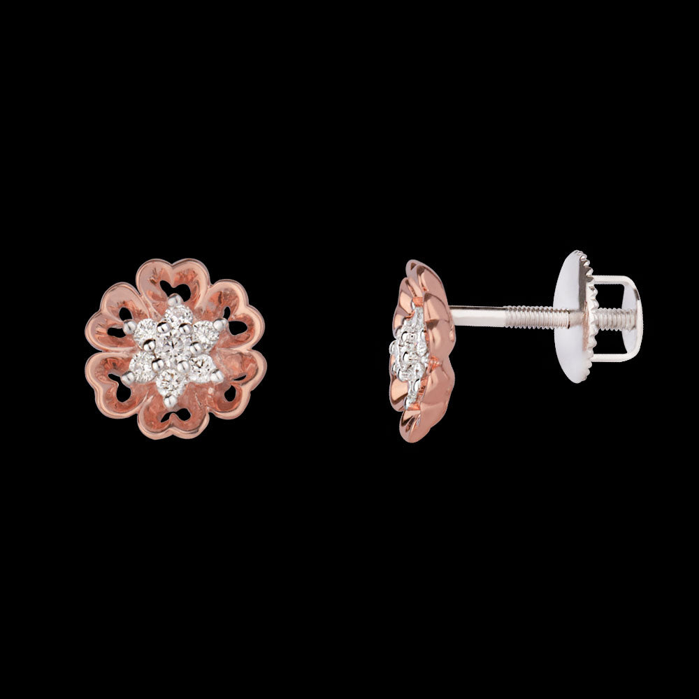 14K Rose Gold Diamond Jewellery - 0.24ct VVS-VS-GH
