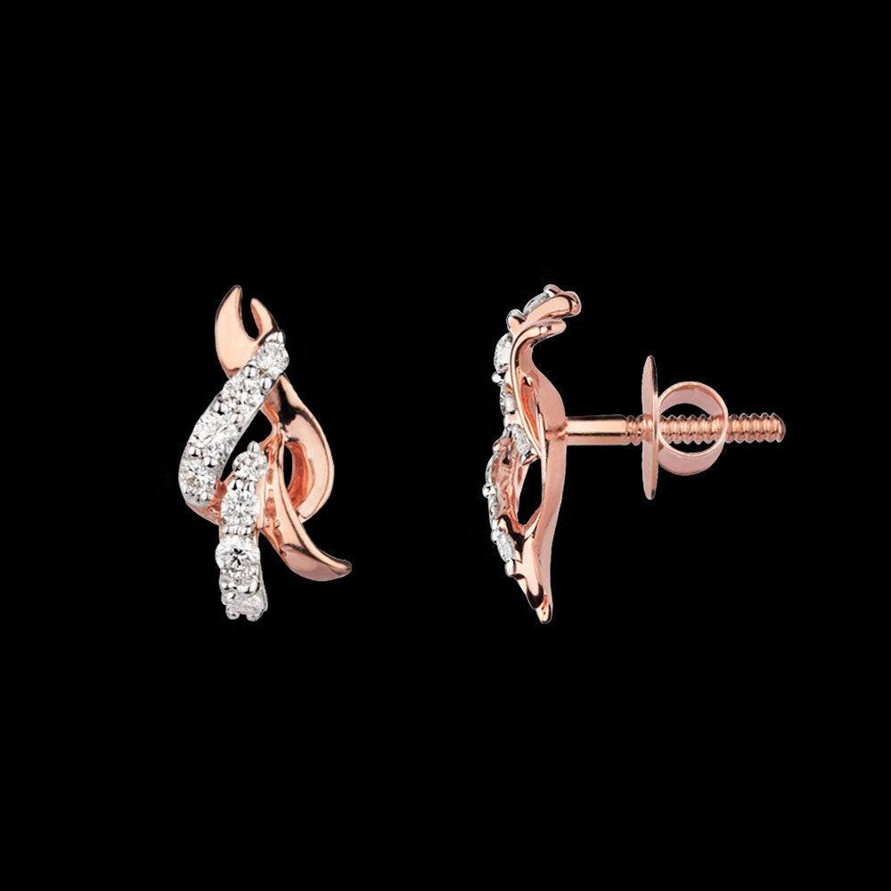 14K Rose Gold Diamond Jewellery - 0.29ct VVS-VS-HI