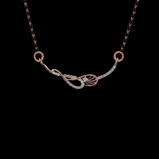 14K Rose Gold Diamond Tanmaniya - 0.19ct VVS-VS-GH