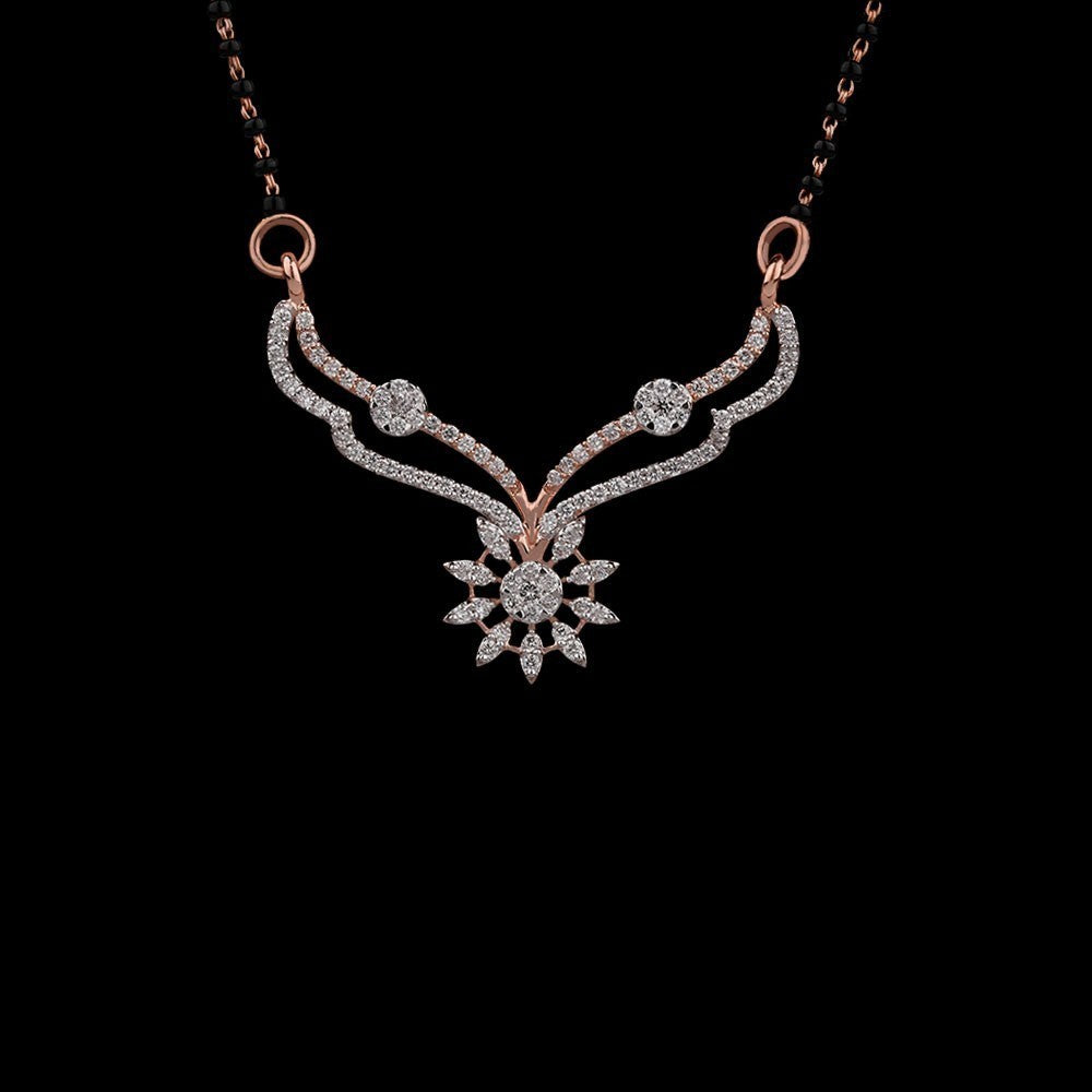 14K Rose Gold Diamond Tanmaniya - 0.79ct VVS-VS-GH