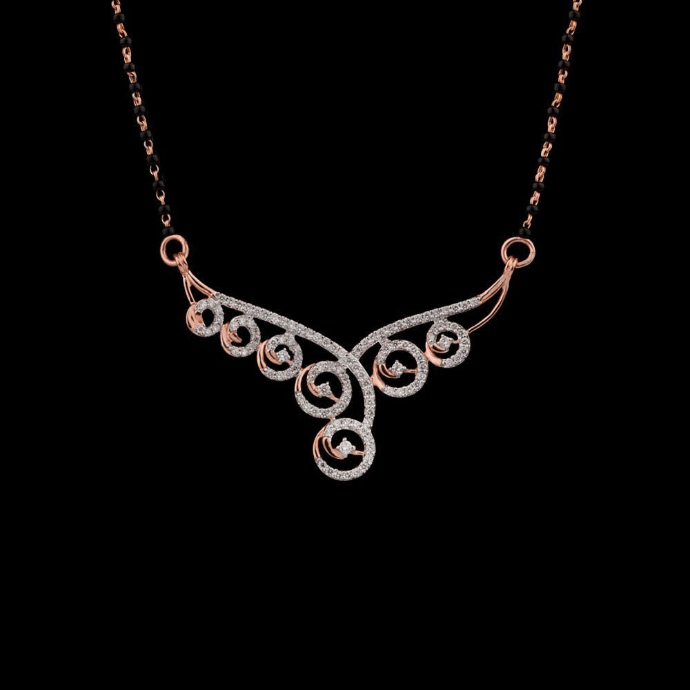 14K Rose Gold Diamond Tanmaniya - 0.69ct VVS-VS-GH