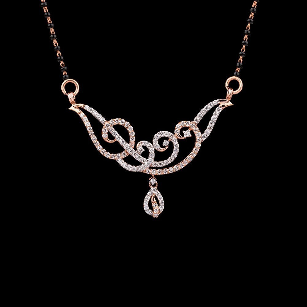 14K Rose Gold Diamond Tanmaniya - 0.94ct VVS-VS-GH